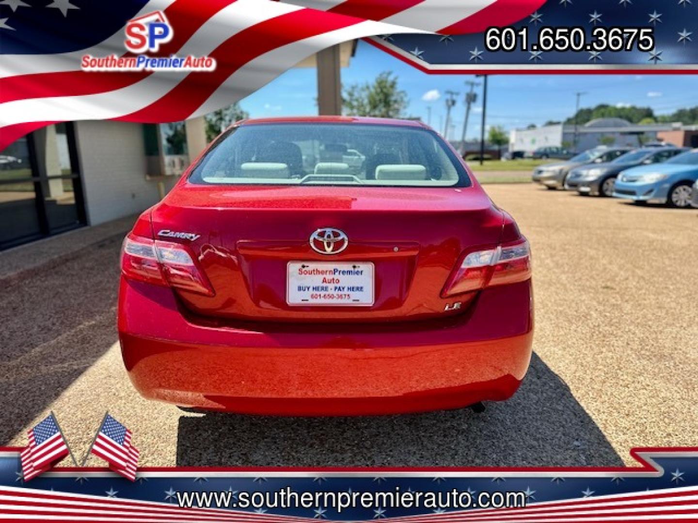 2009 RED TOYOTA CAMRY CE; SE; LE; XL (4T1BE46K79U) , located at 922 W. Beacon St., Philadelphia, MS, 39350, (601) 650-3675, 32.770447, -89.127151 - Photo#4